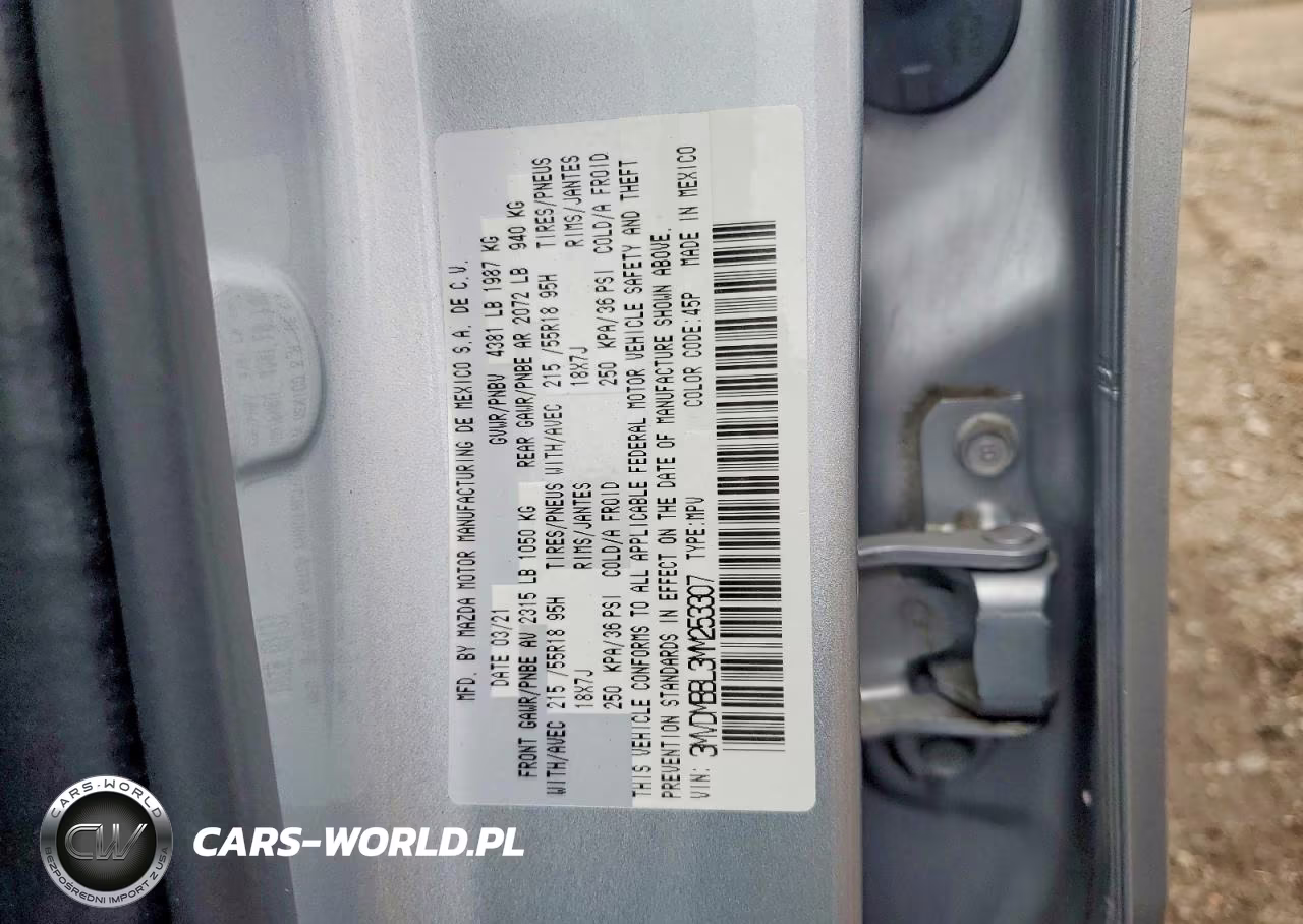 2021 Mazda Cx-30 Select VIN:3MVDMBBL3MM253307 - 13