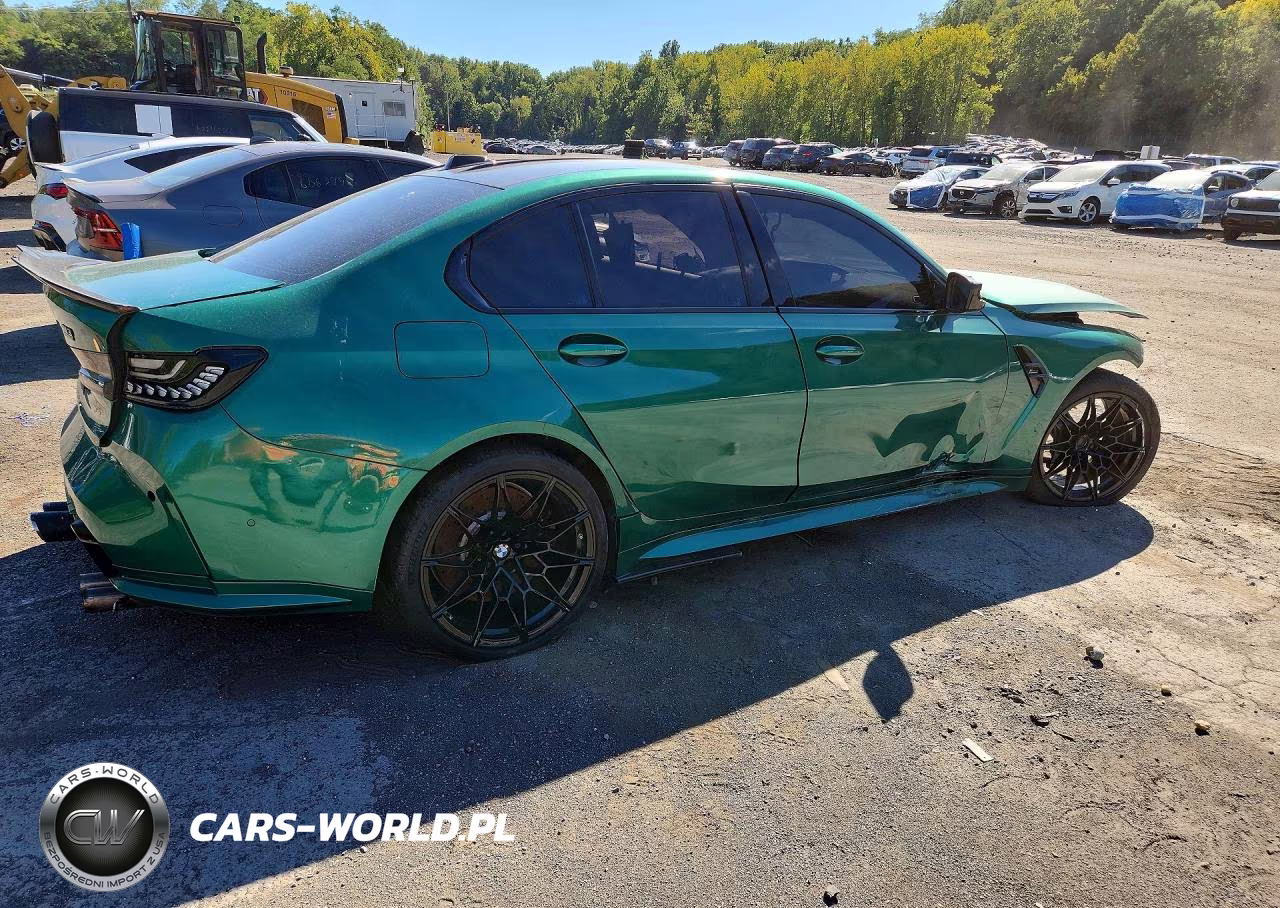 2024 BMW M3 COMPETITION XDRIVE VIN:WBS43AY04RFS01910 - 3