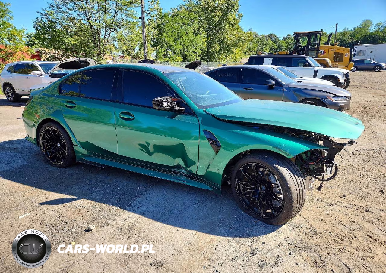 2024 BMW M3 COMPETITION XDRIVE VIN:WBS43AY04RFS01910 - 4