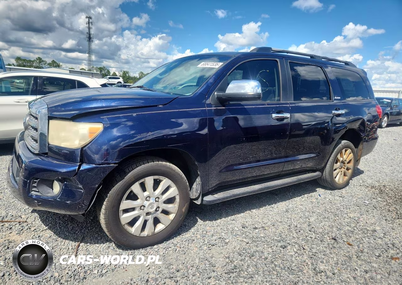 2008 Toyota Sequoia Platinum VIN:5TDBY67A58S022037 - 1