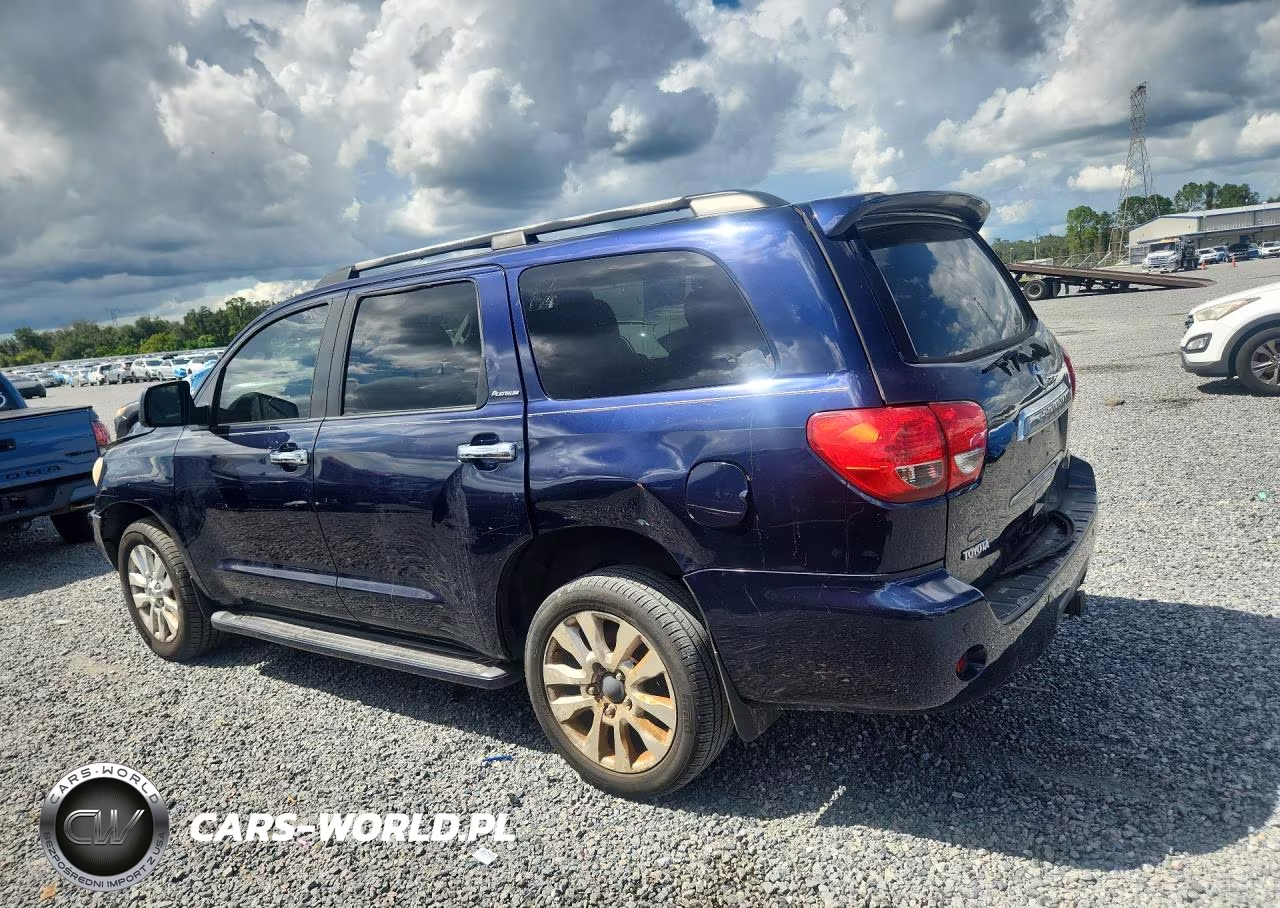 2008 Toyota Sequoia Platinum VIN:5TDBY67A58S022037 - 2