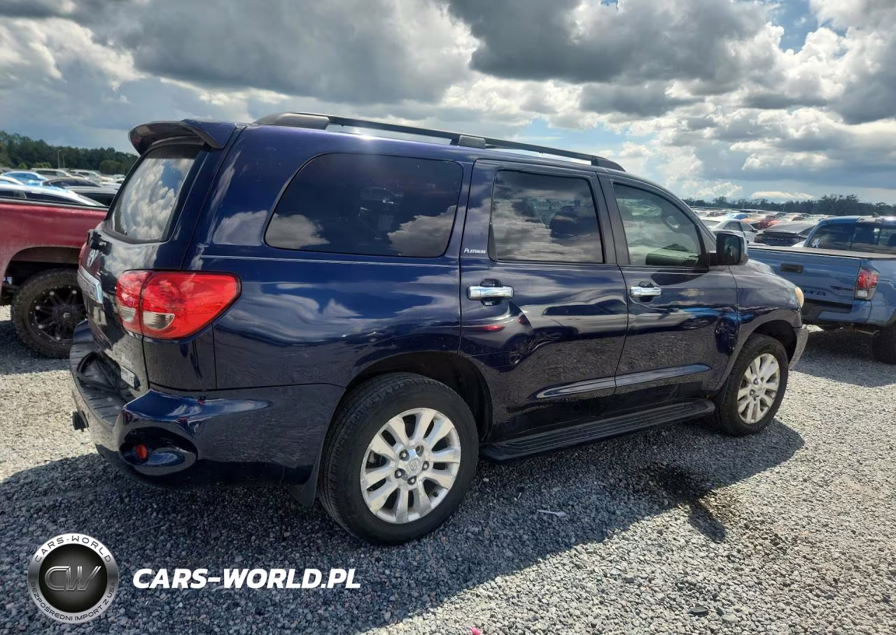 2008 Toyota Sequoia Platinum VIN:5TDBY67A58S022037 - 3