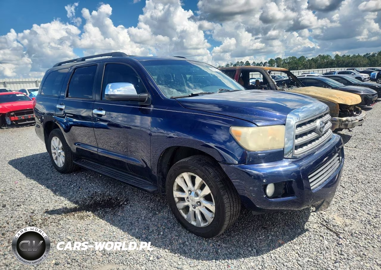 2008 Toyota Sequoia Platinum VIN:5TDBY67A58S022037 - 4