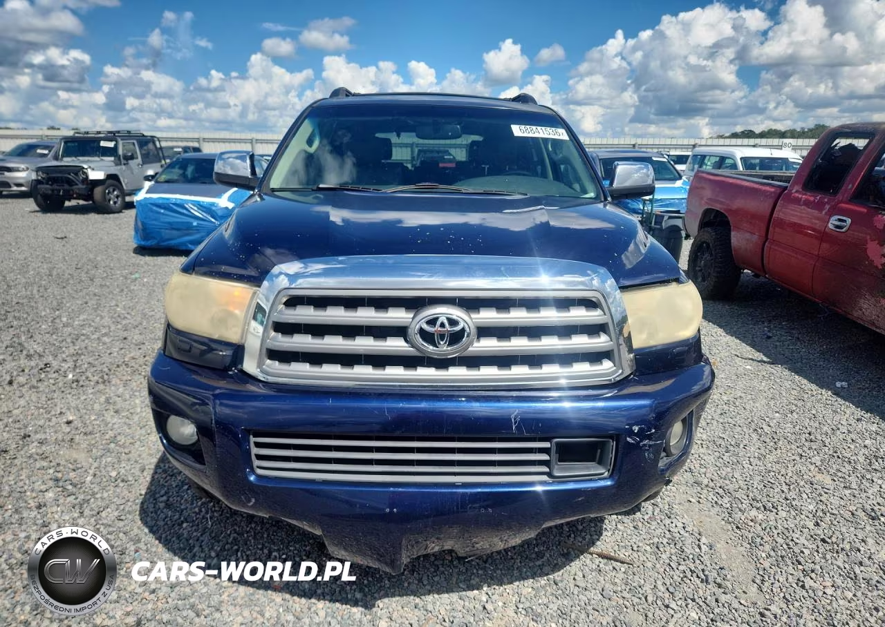 2008 Toyota Sequoia Platinum VIN:5TDBY67A58S022037 - 5