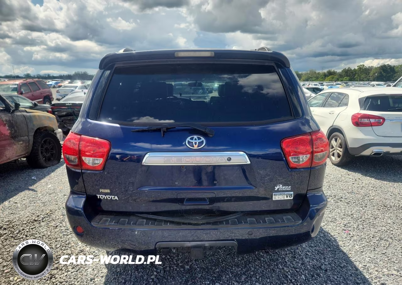 2008 Toyota Sequoia Platinum VIN:5TDBY67A58S022037 - 6
