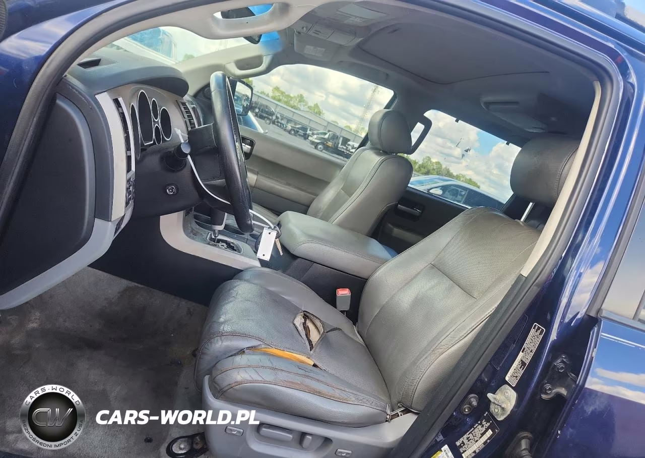 2008 Toyota Sequoia Platinum VIN:5TDBY67A58S022037 - 7