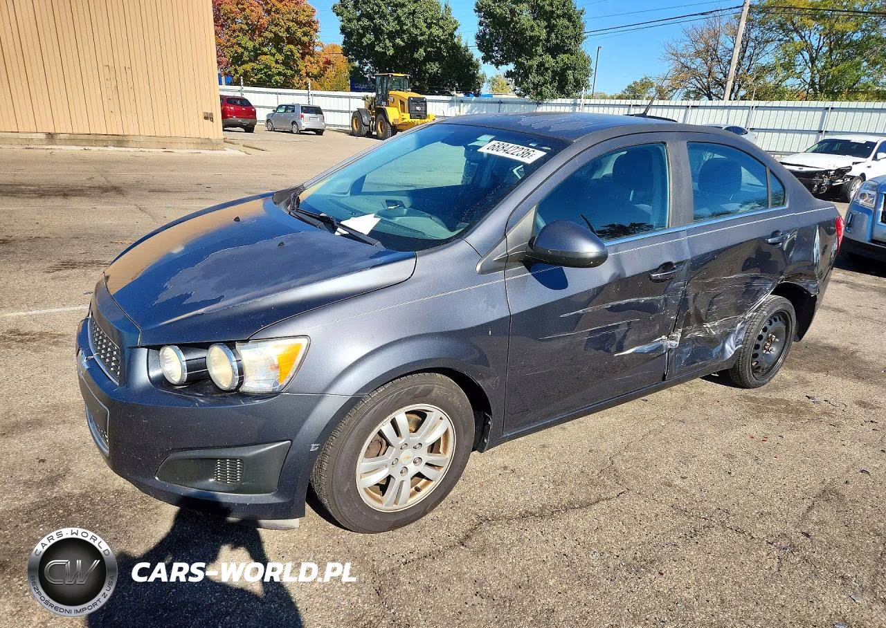 2012 Chevrolet Sonic Lt VIN:1G1JC5SH1C4168988 - 1