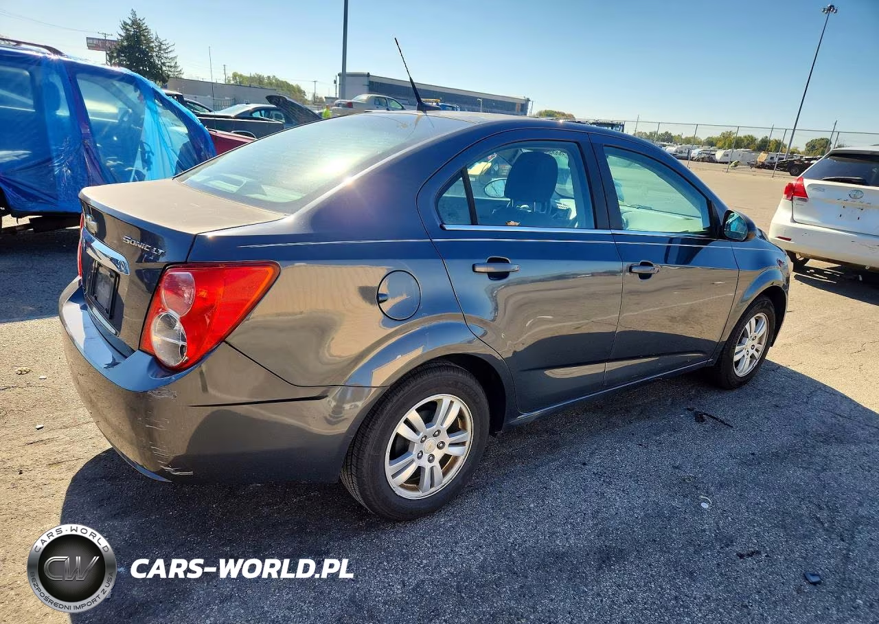 2012 Chevrolet Sonic Lt VIN:1G1JC5SH1C4168988 - 3