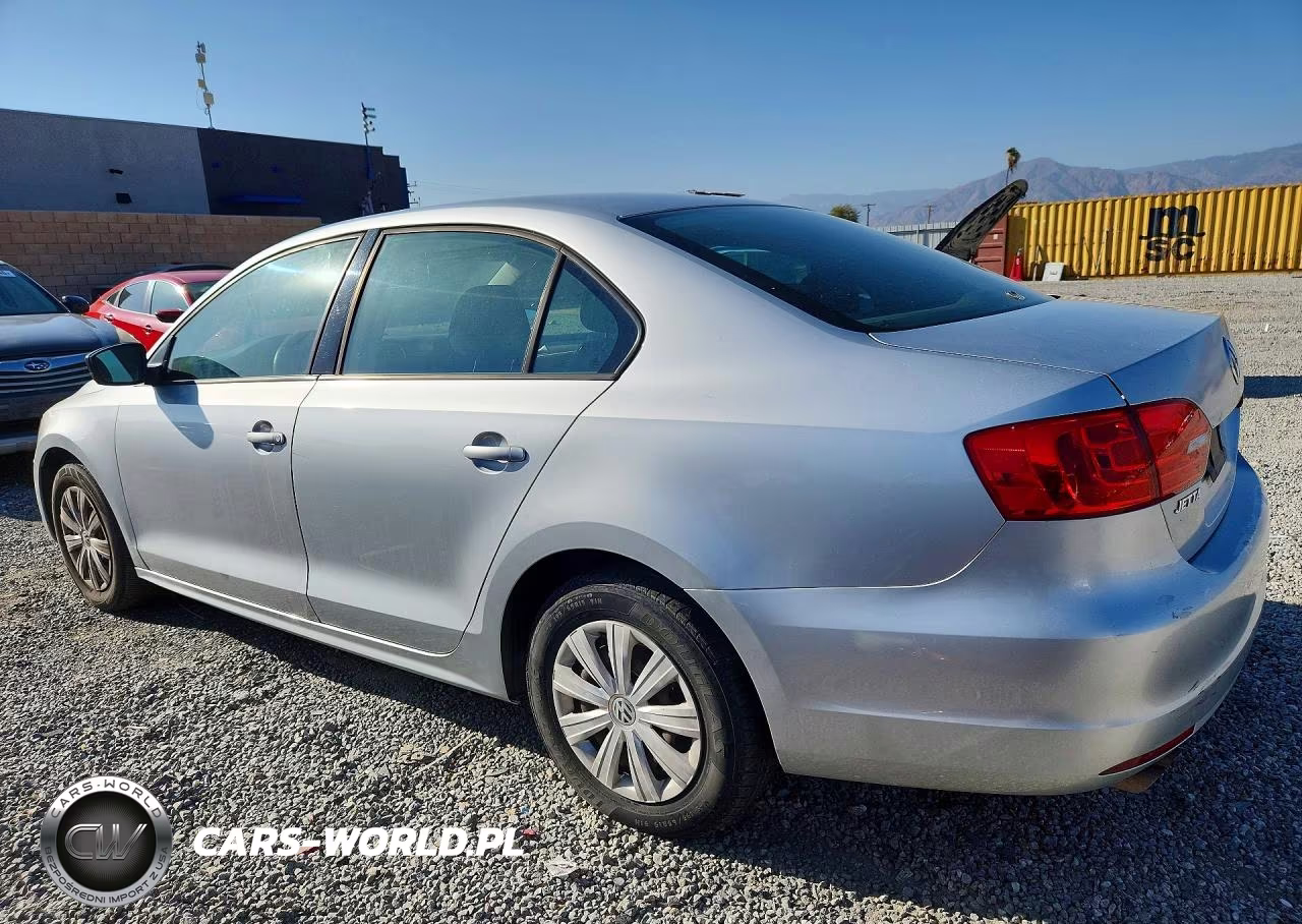 2012 Volkswagen Jetta Base VIN:3VW2K7AJ3CM347307 - 2