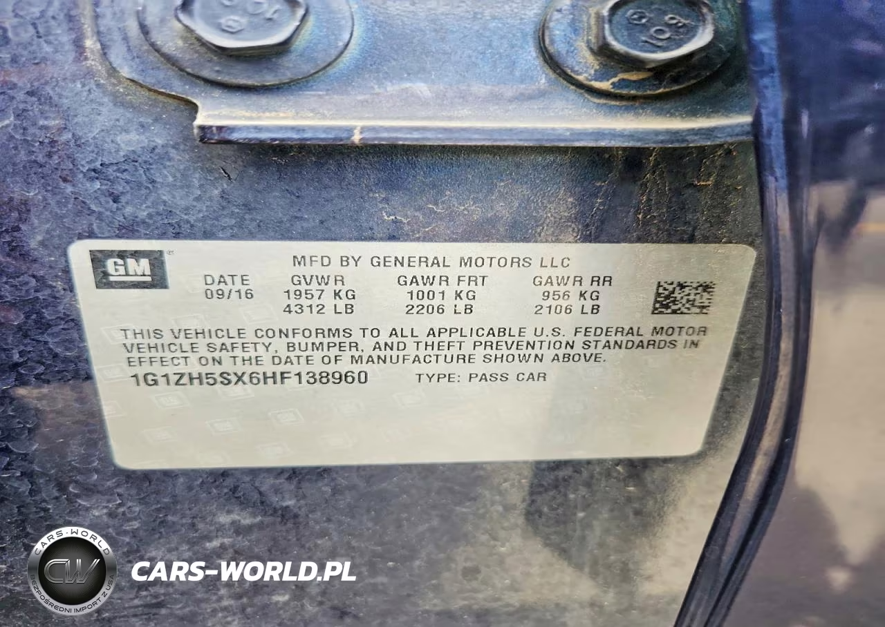 2017 Chevrolet Malibu Premier VIN:1G1ZH5SX6HF138960 - 13