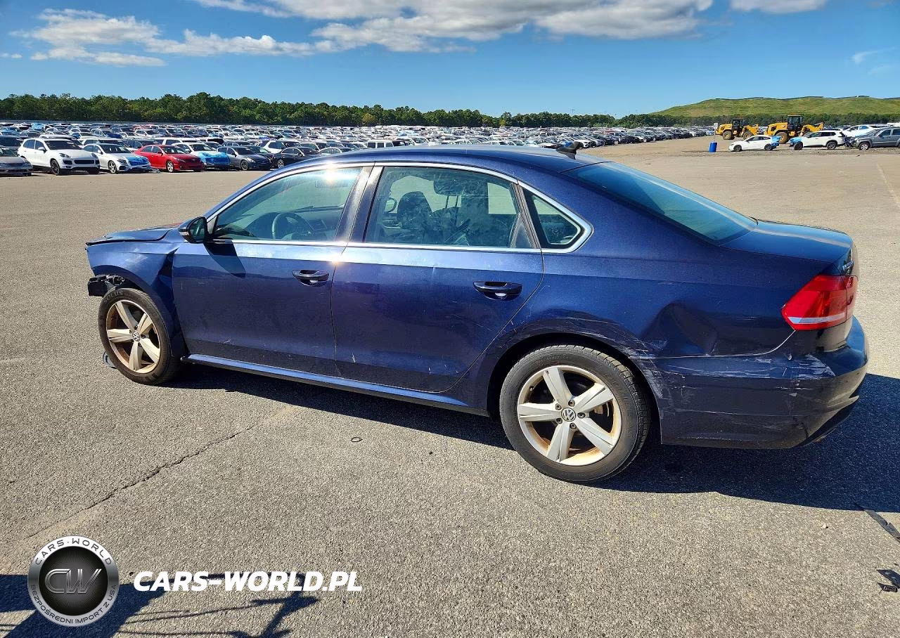 2012 Volkswagen Passat Se VIN:1VWBP7A35CC036546 - 2