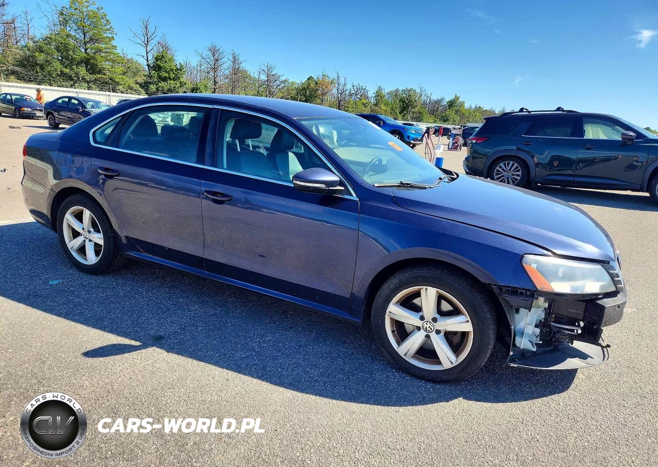 2012 Volkswagen Passat Se VIN:1VWBP7A35CC036546 - 4
