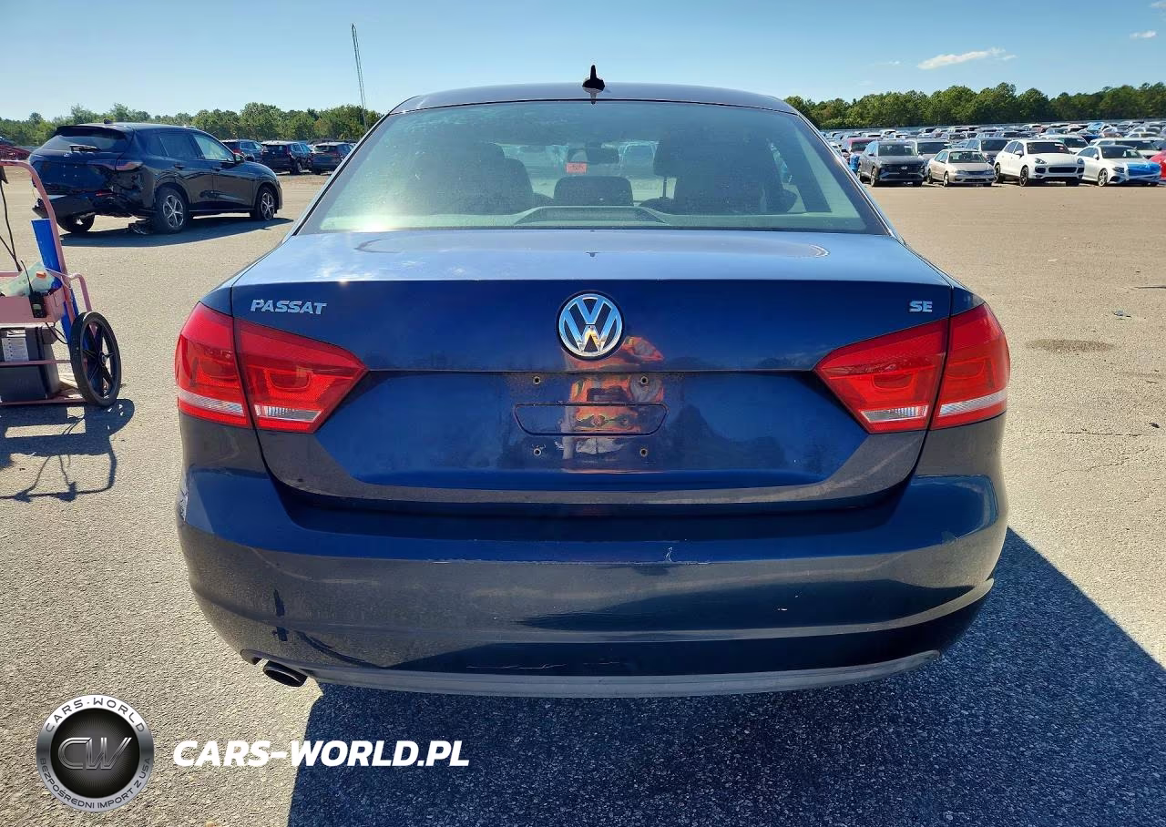 2012 Volkswagen Passat Se VIN:1VWBP7A35CC036546 - 6