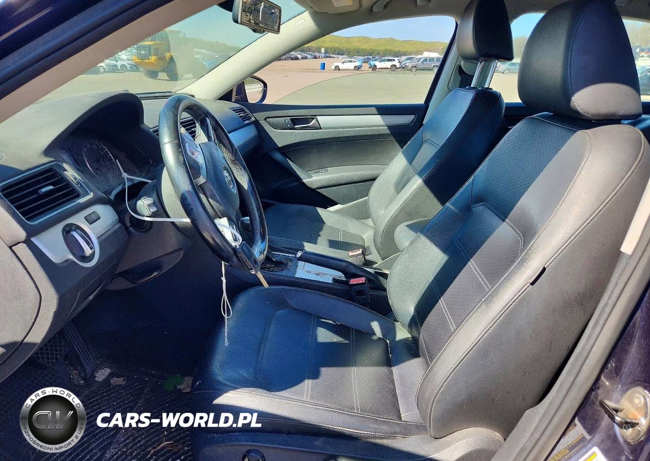 2012 Volkswagen Passat Se VIN:1VWBP7A35CC036546 - 7