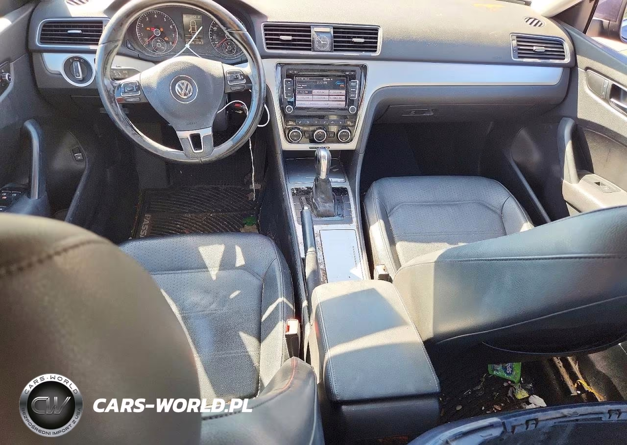 2012 Volkswagen Passat Se VIN:1VWBP7A35CC036546 - 8