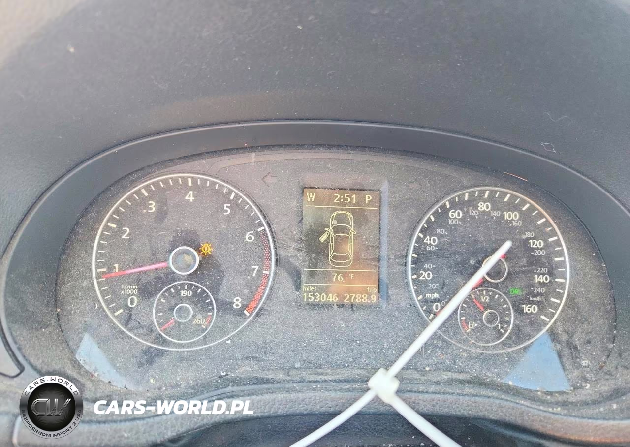 2012 Volkswagen Passat Se VIN:1VWBP7A35CC036546 - 9