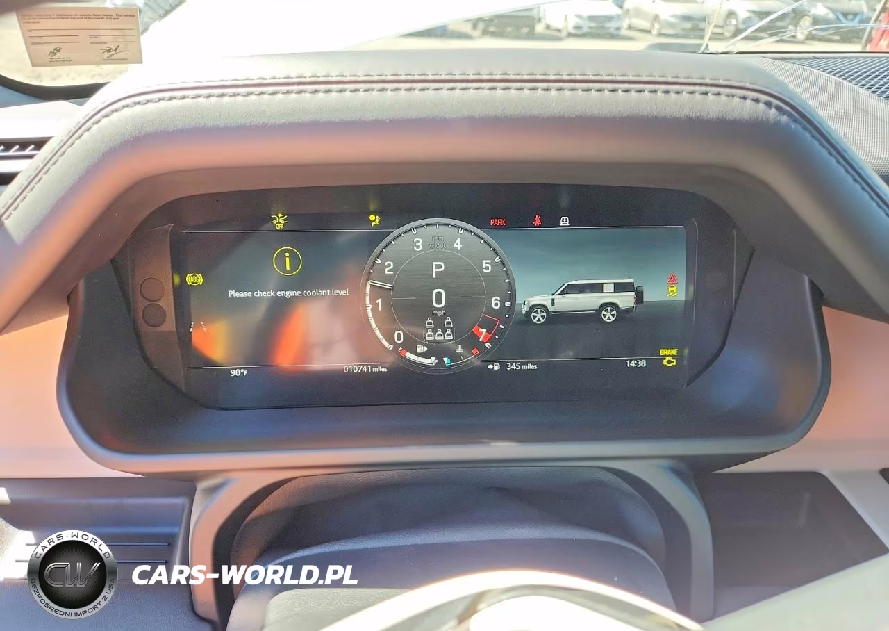 2025 Land Rover Defender 130 X-Dynamic Se VIN:SALE2FEU5S2418438 - 9