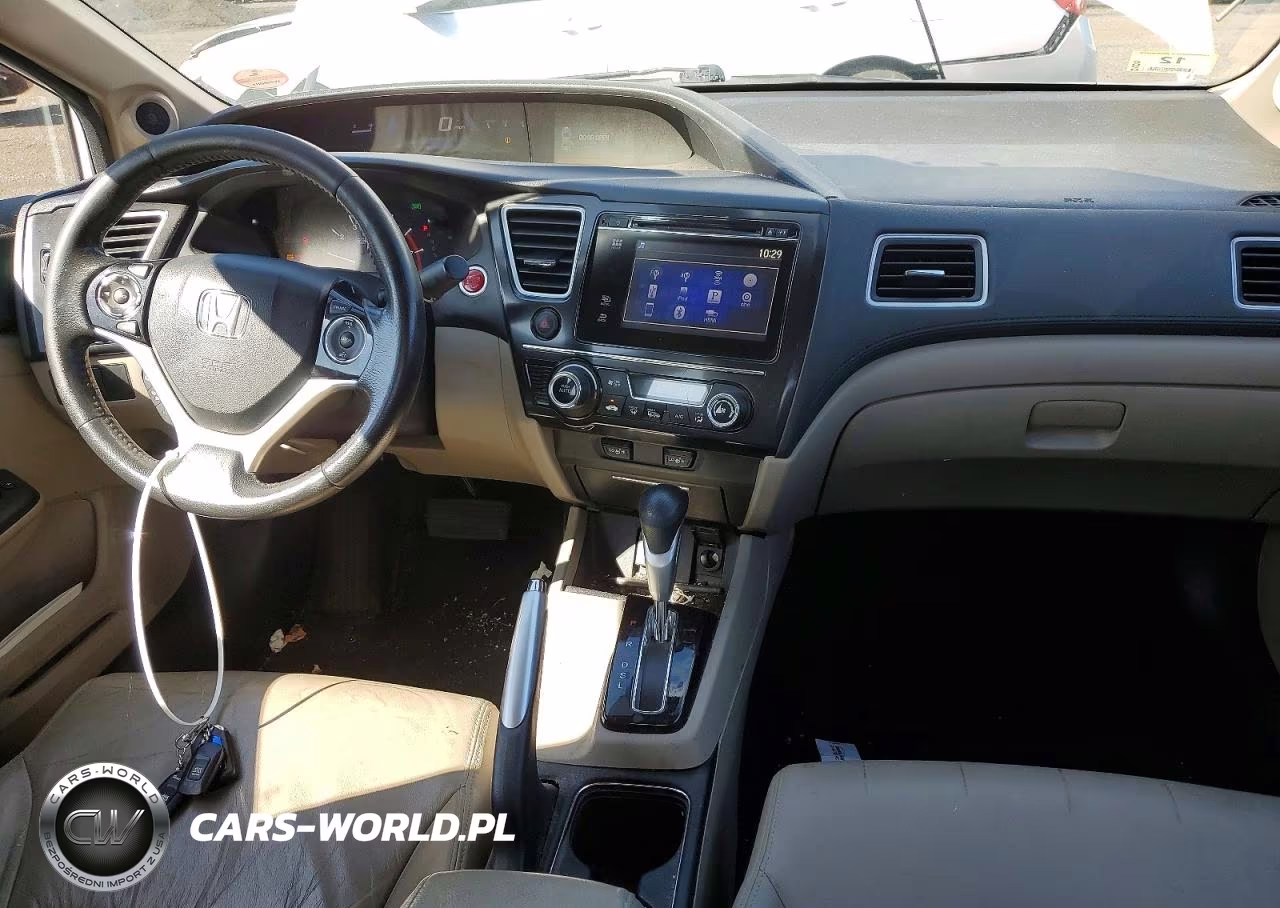 2015 Honda Civic Hybrid L VIN:19XFB4F31FE000747 - 8
