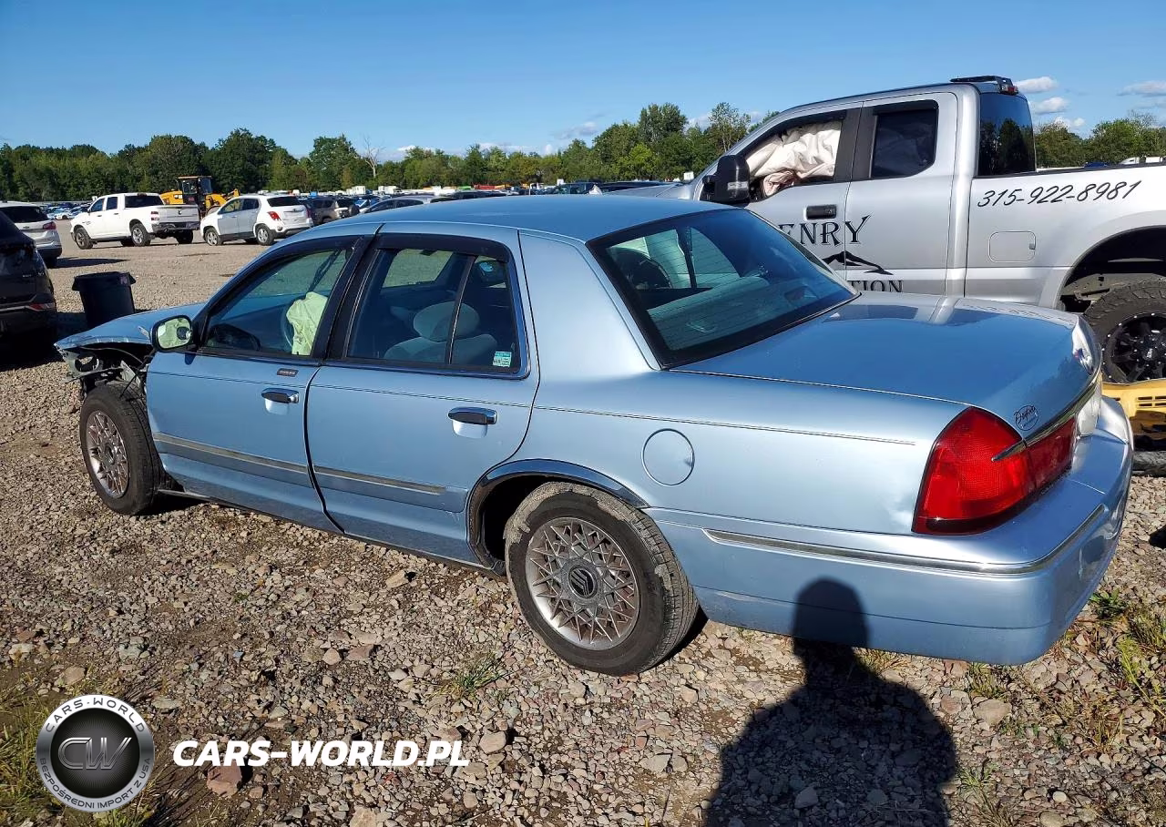 2000 Mercury Grand Marquis Gs VIN:2MEFM74W8YX683616 - 2