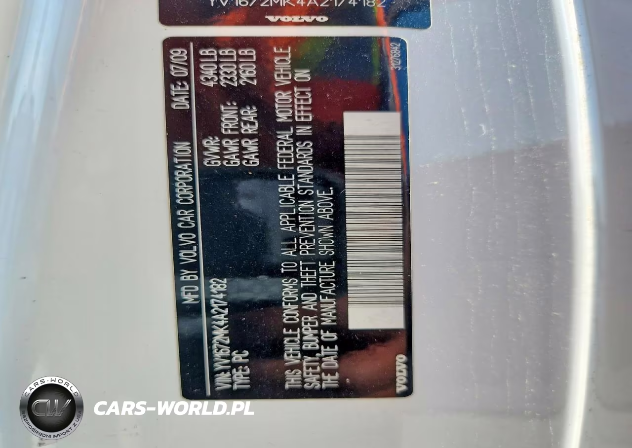2010 Volvo C30 T5 VIN:YV1672MK4A2174182 - 12