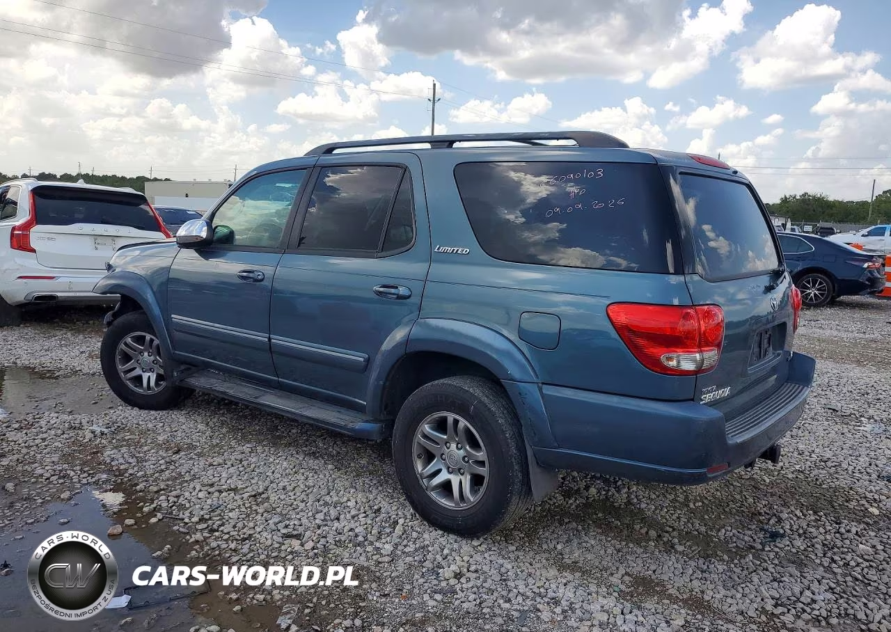 2007 Toyota Sequoia Limited VIN:5TDZT38A67S297098 - 2