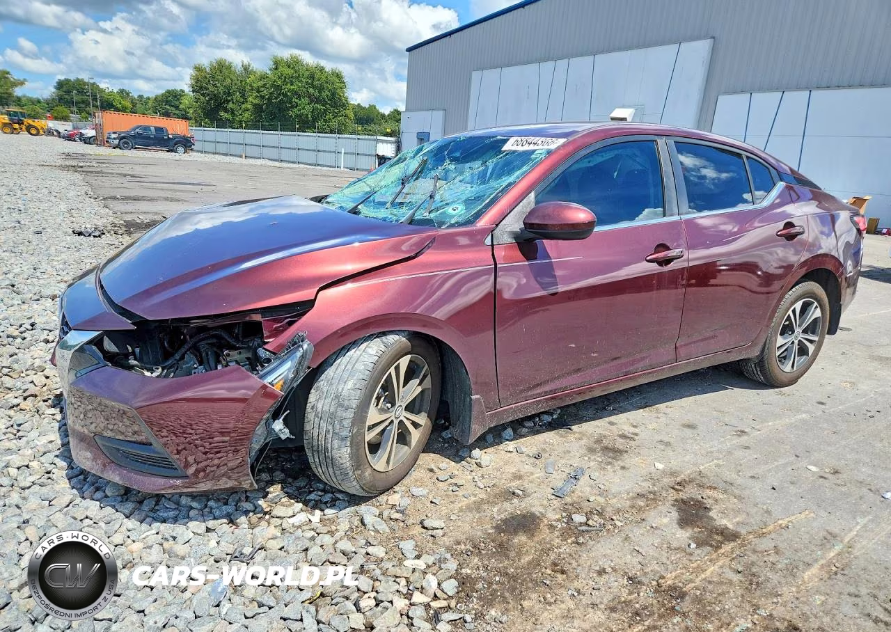 2021 Nissan Sentra Sv VIN:3N1AB8CV4MY284249 - 1