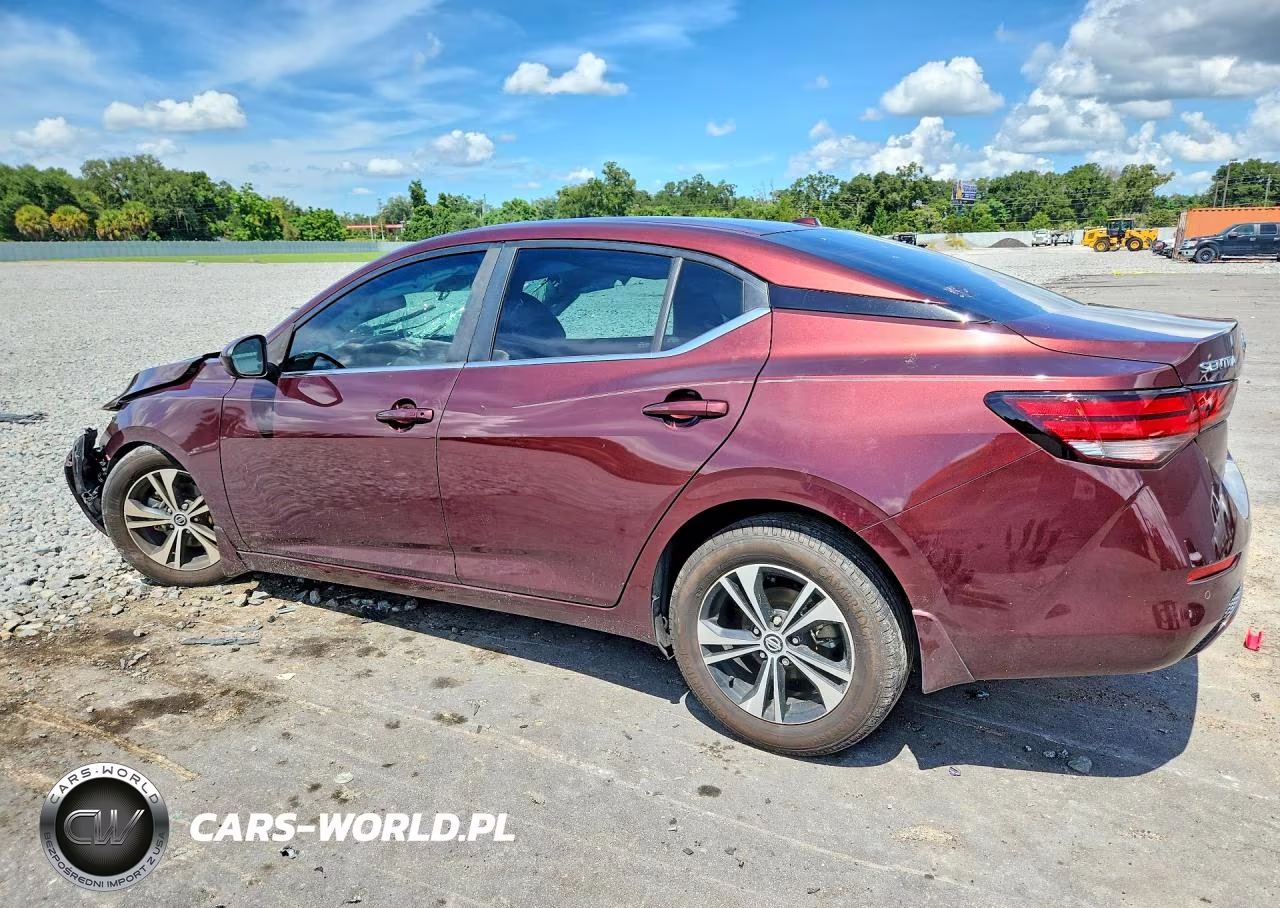 2021 Nissan Sentra Sv VIN:3N1AB8CV4MY284249 - 2