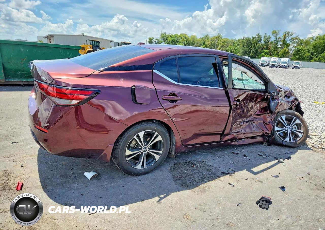 2021 Nissan Sentra Sv VIN:3N1AB8CV4MY284249 - 3