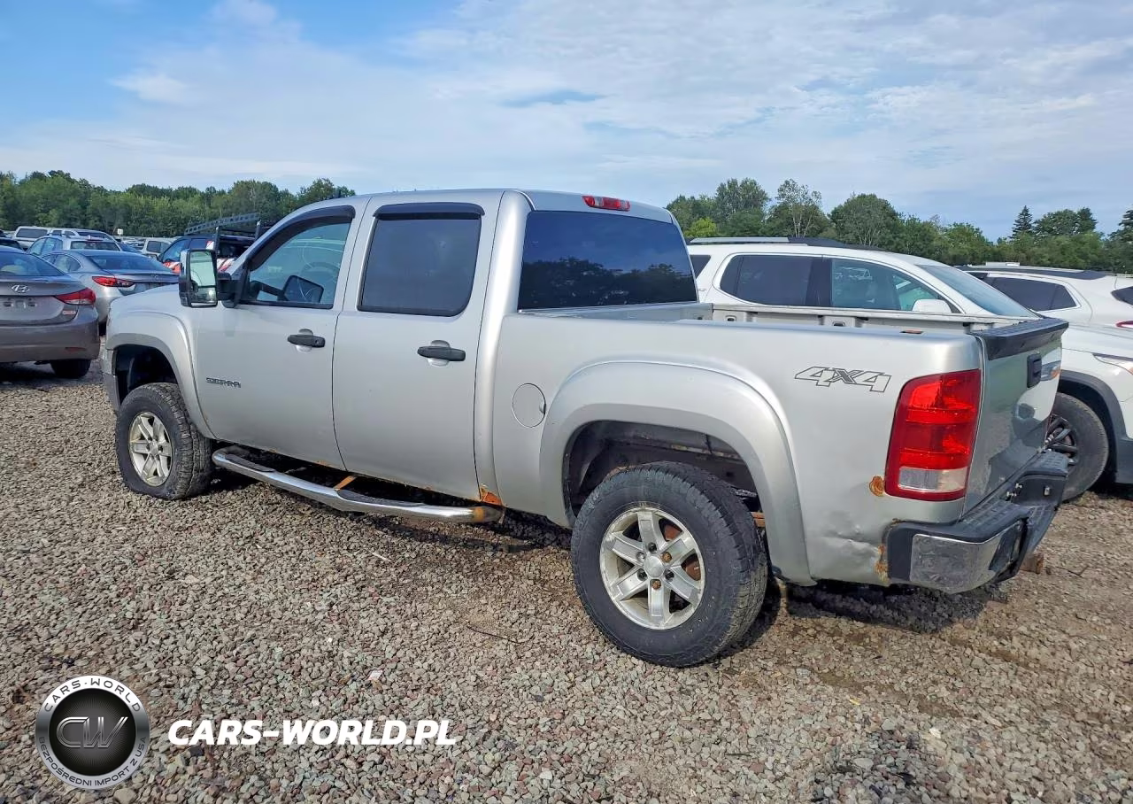 2010 GMC Sierra K1500 Sle VIN:3GTRKVE31AG123434 - 2