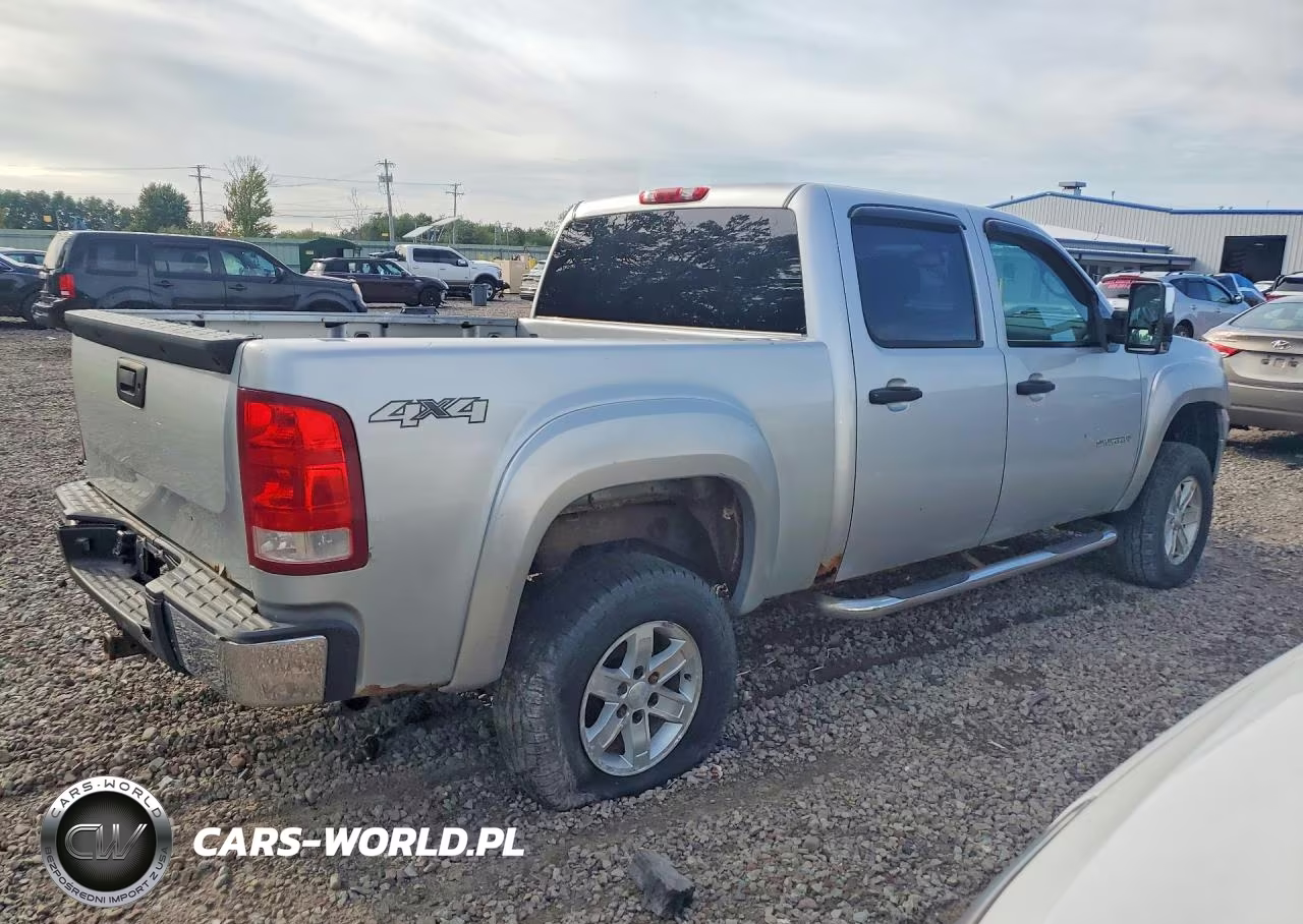 2010 GMC Sierra K1500 Sle VIN:3GTRKVE31AG123434 - 3