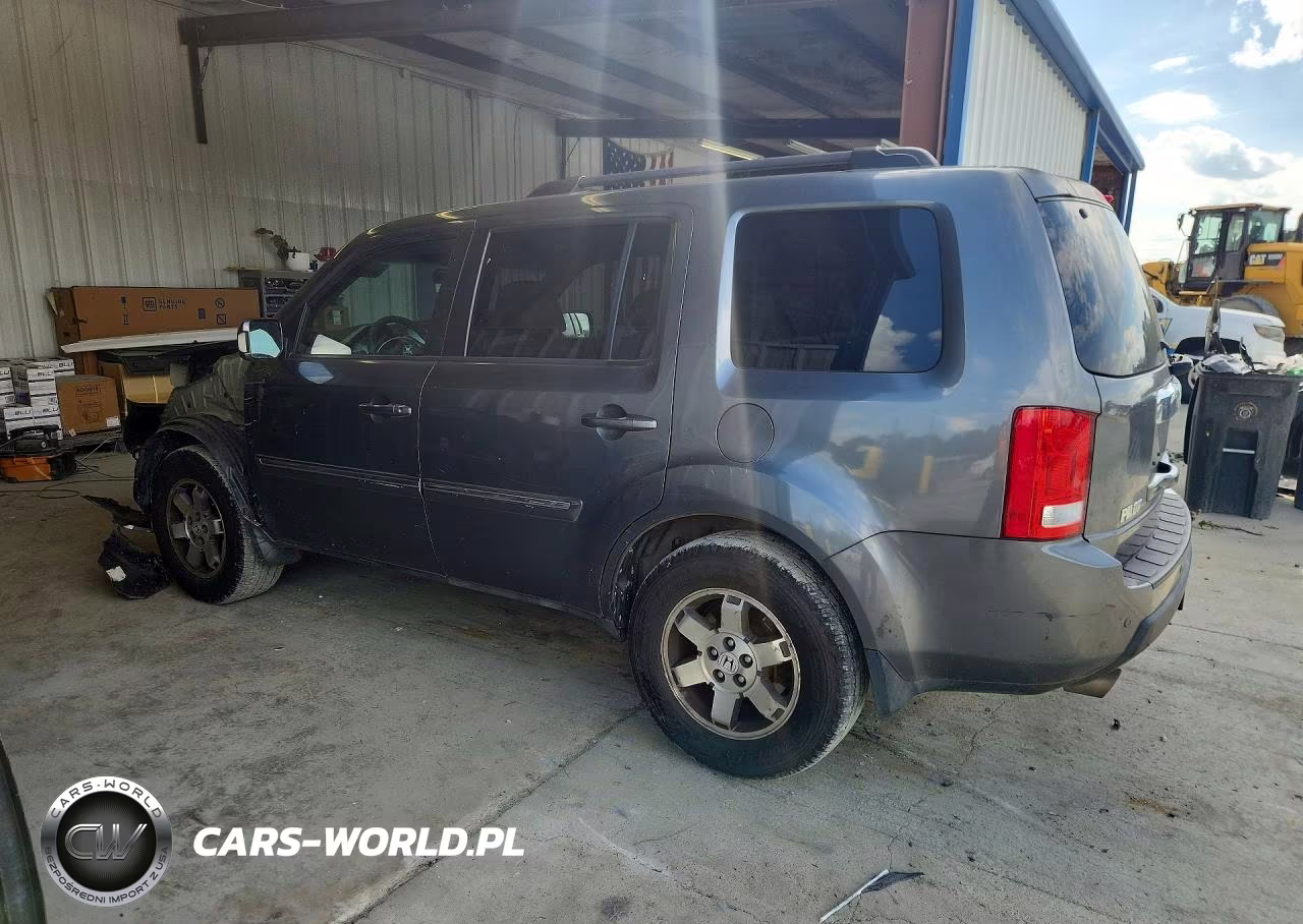 2010 Honda Pilot Touring VIN:5FNYF3H90AB023044 - 2
