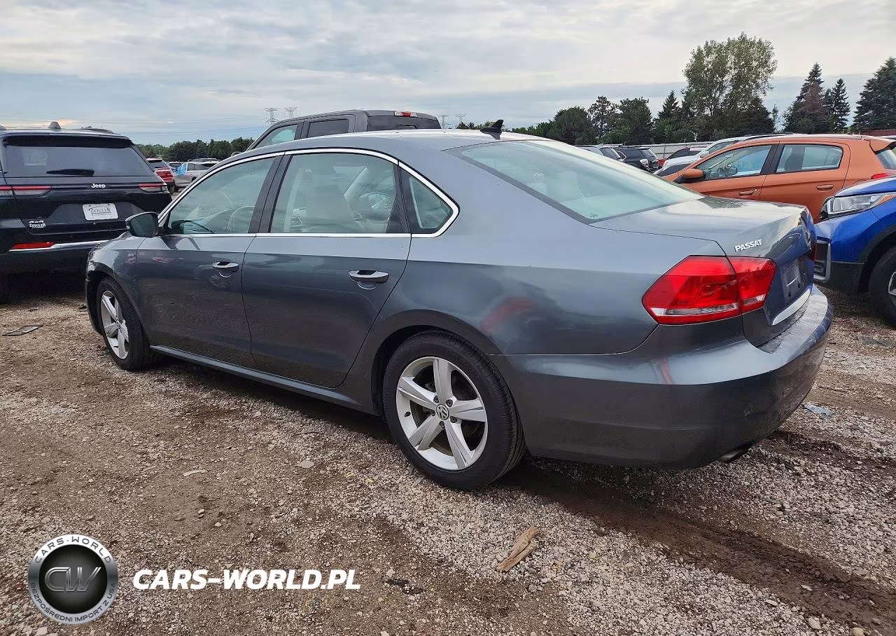 2015 Volkswagen Passat S VIN:1VWAT7A36FC103246 - 2