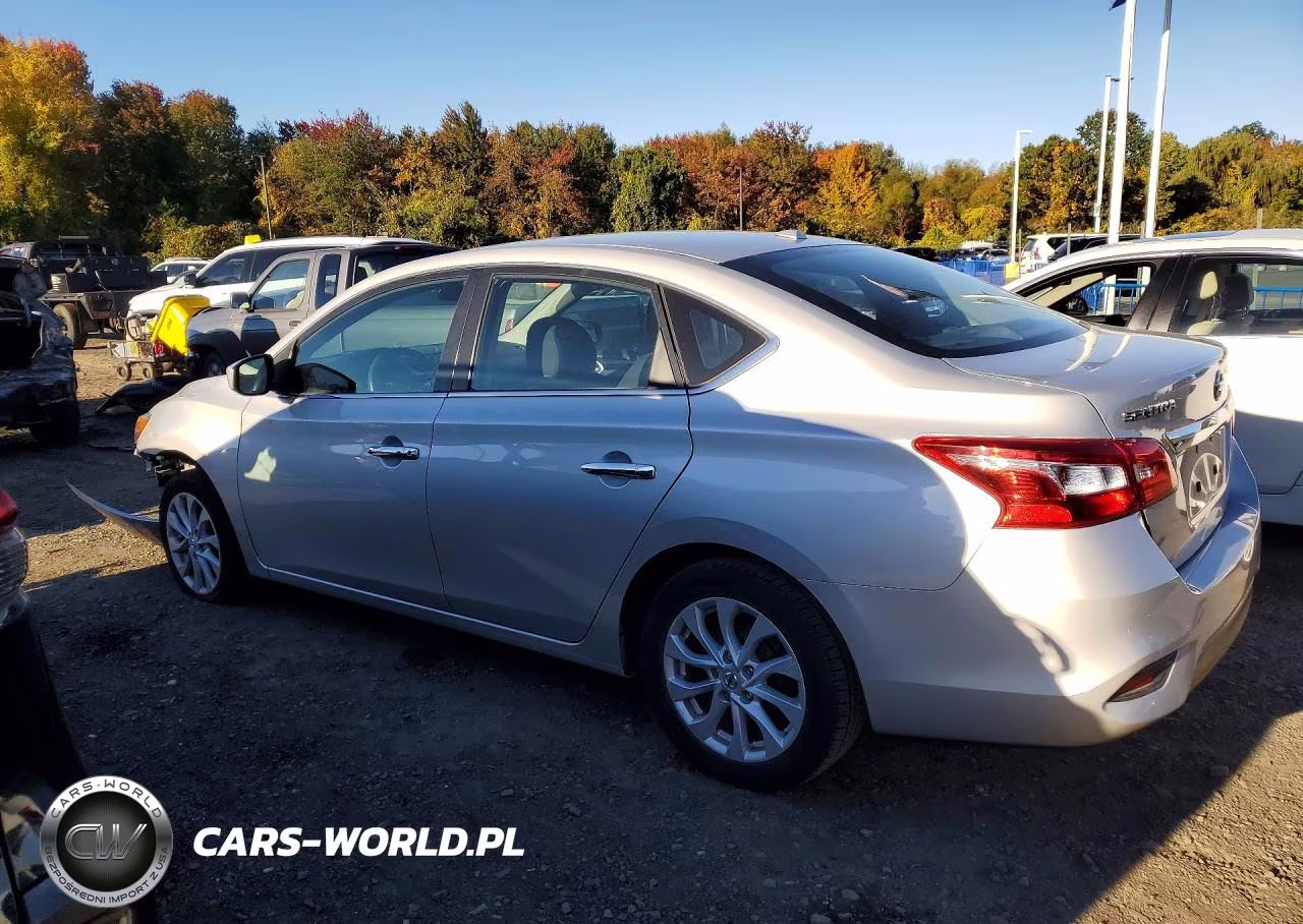 2019 Nissan Sentra Sv VIN:3N1AB7AP2KY286853 - 2