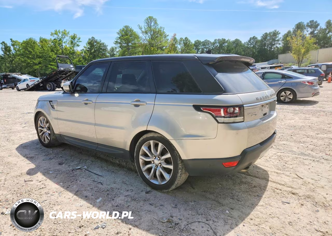 2016 Land Rover Range Rover Sport Hse VIN:SALWR2VF3GA563260 - 2