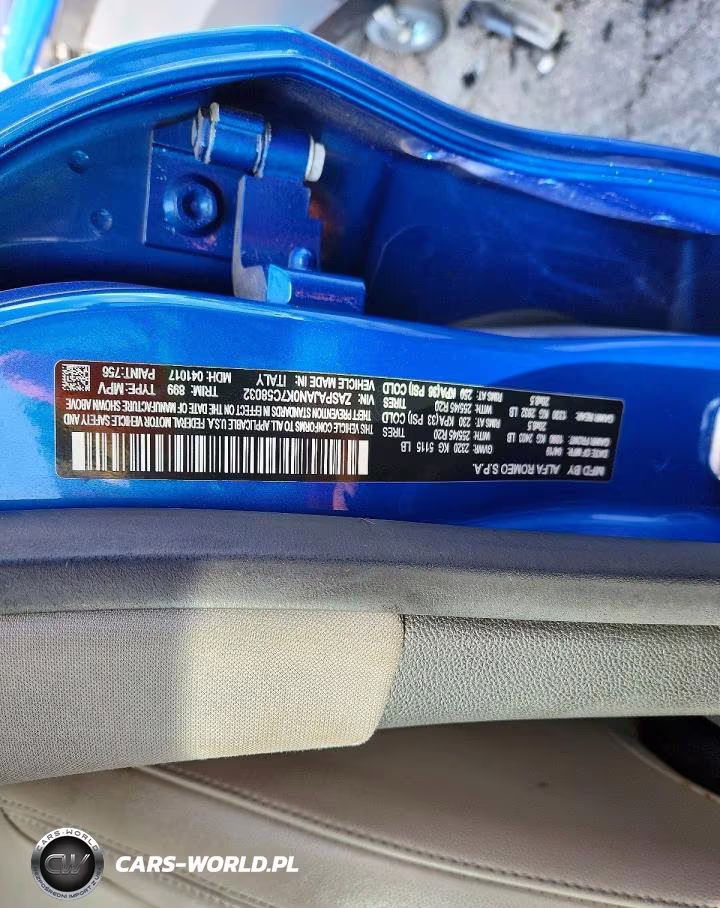 2019 Alfa Romeo Stelvio VIN:ZASPAJAN0K7C58032 - 13