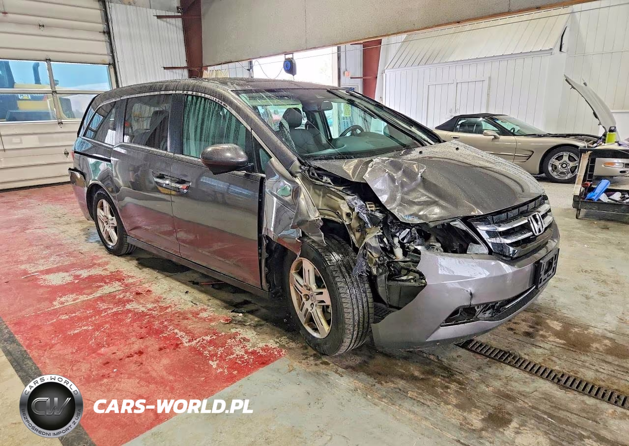 2014 Honda Odyssey Exl VIN:5FNRL5H68EB046429 - 4