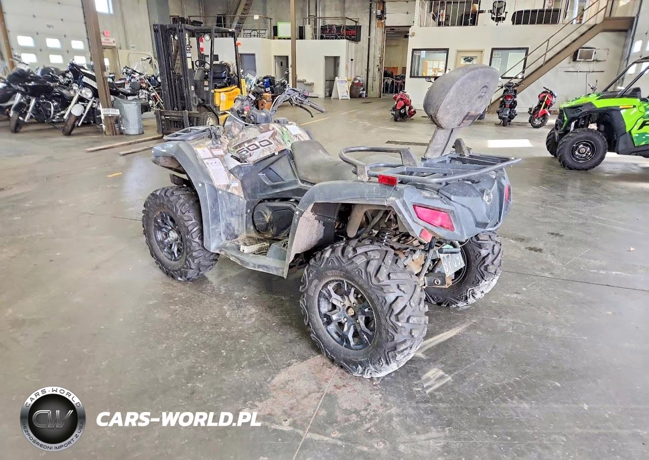 2019 Cfmoto Cforce 600 Atv VIN:LCELDUZ42K6001228 - 3