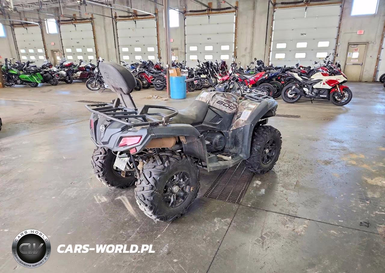 2019 Cfmoto Cforce 600 Atv VIN:LCELDUZ42K6001228 - 4