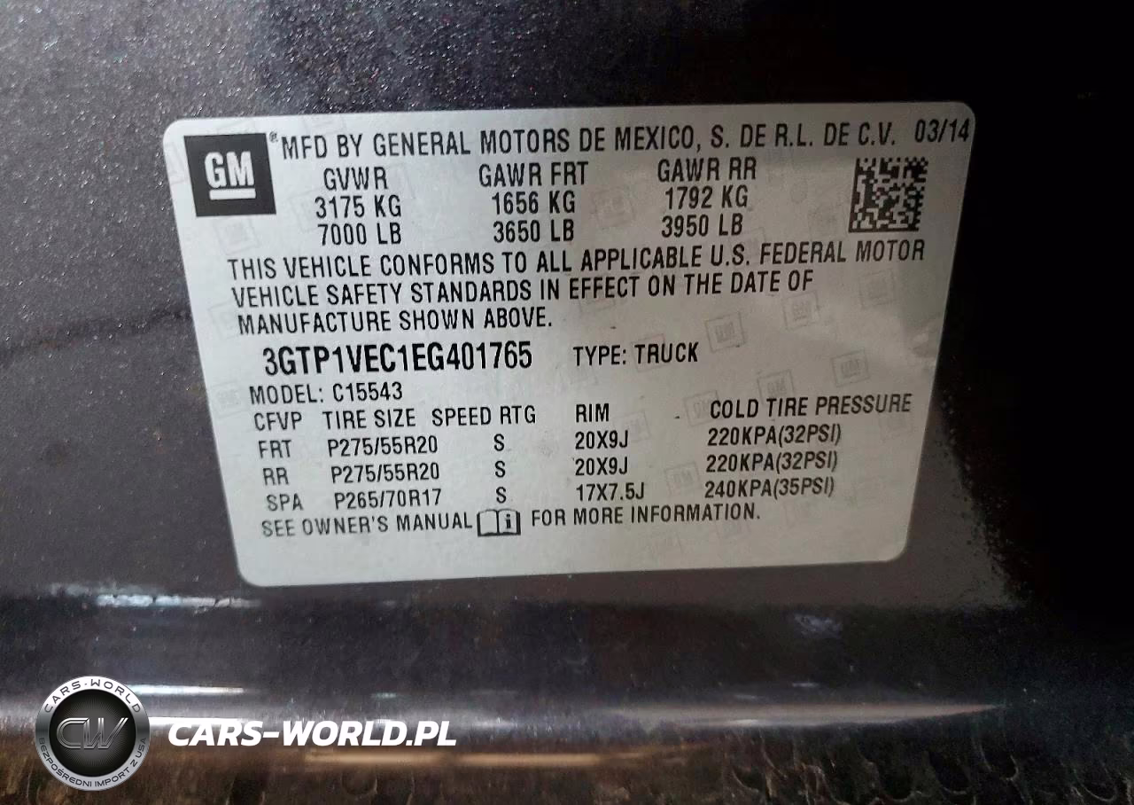 2014 GMC Sierra C1500 Slt VIN:3GTP1VEC1EG401765 - 12