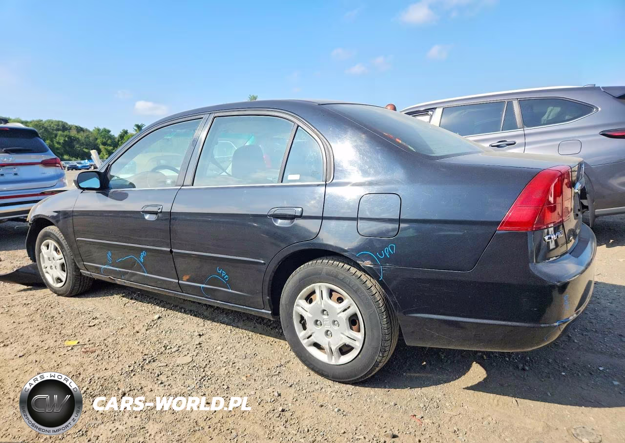 2002 Honda Civic Lx VIN:2HGES16522H570865 - 2