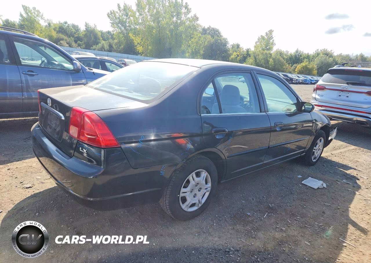 2002 Honda Civic Lx VIN:2HGES16522H570865 - 3