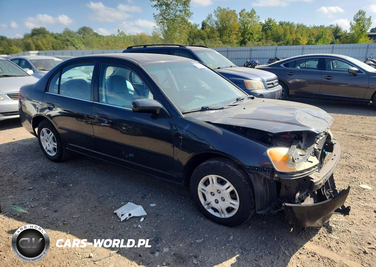 2002 Honda Civic Lx VIN:2HGES16522H570865 - 4