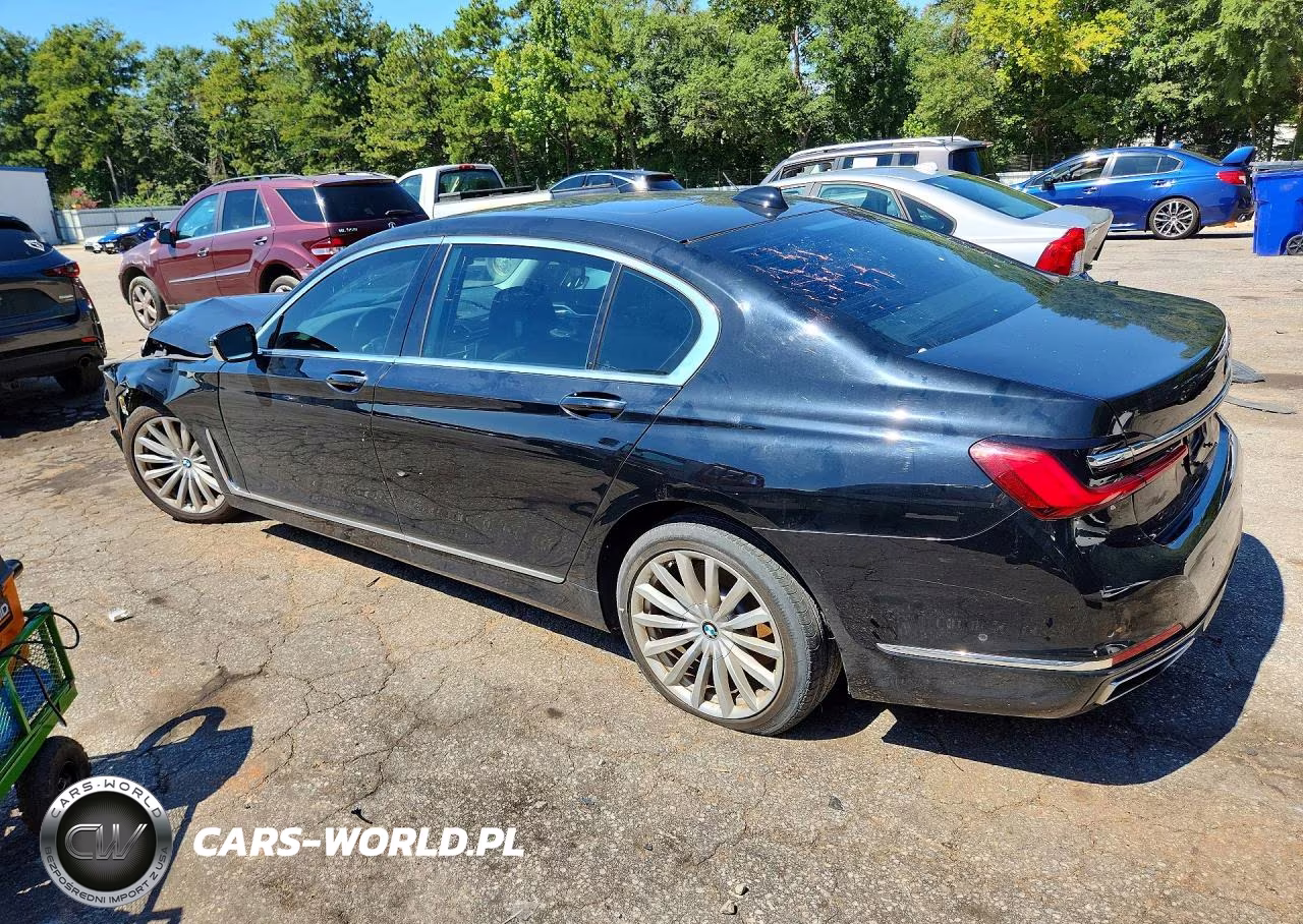 2020 BMW 740 I VIN:WBA7T2C09LCE09744 - 2