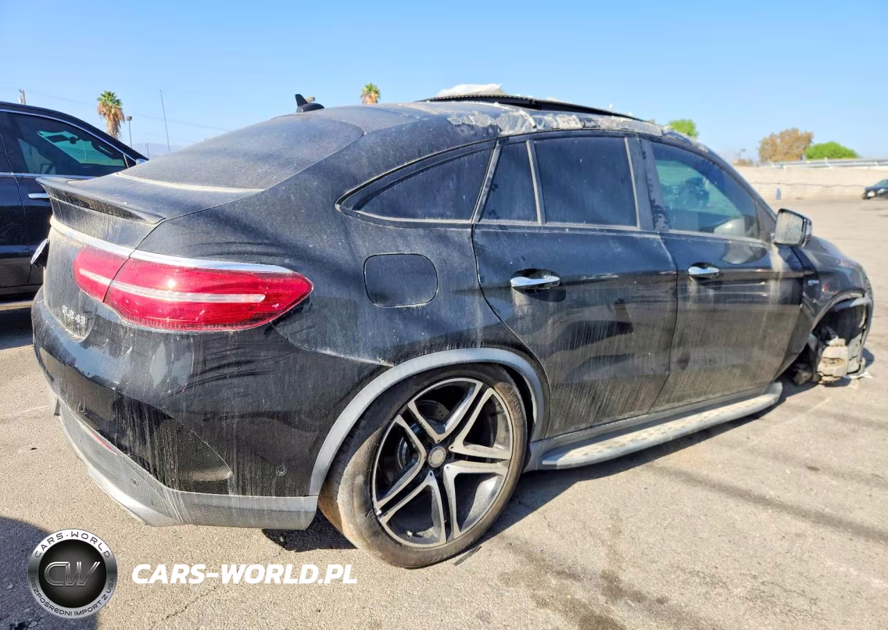 2017 Mercedes-Benz Amg Gle 43 Coupe 4Matic VIN:4JGED6EB8HA058625 - 3