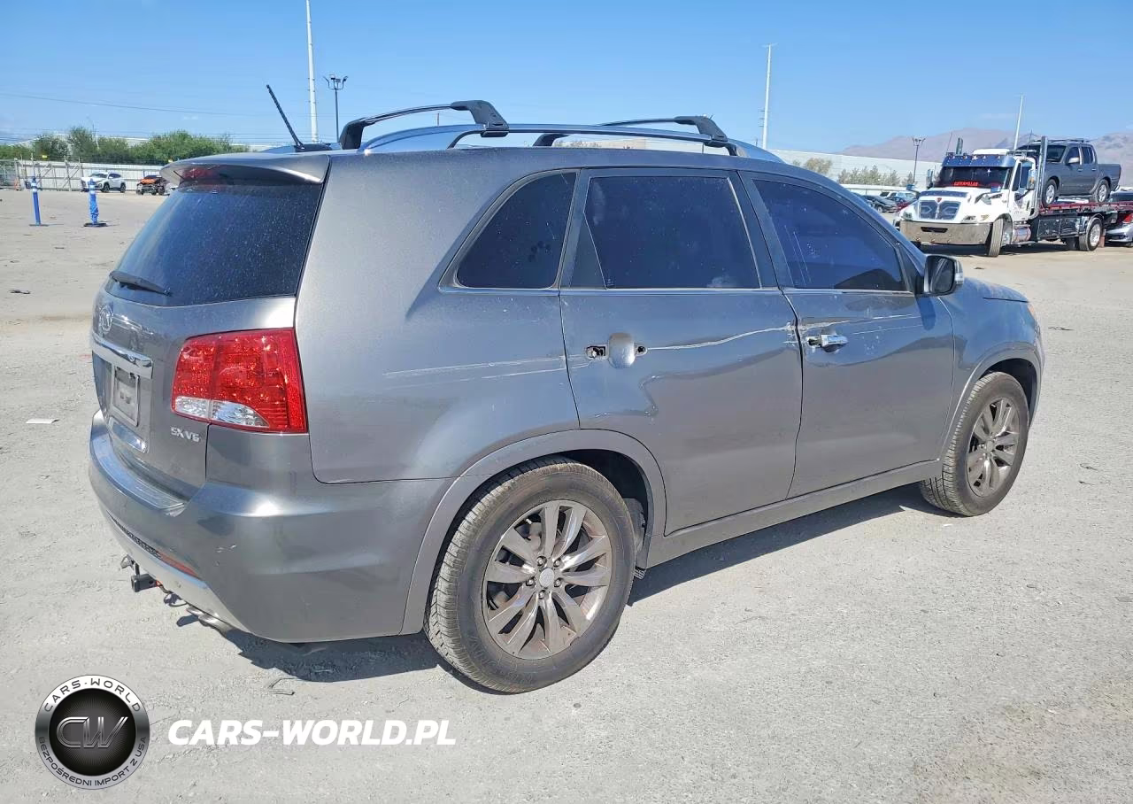 2012 Kia Sorento Sx VIN:5XYKW4A25CG272668 - 3