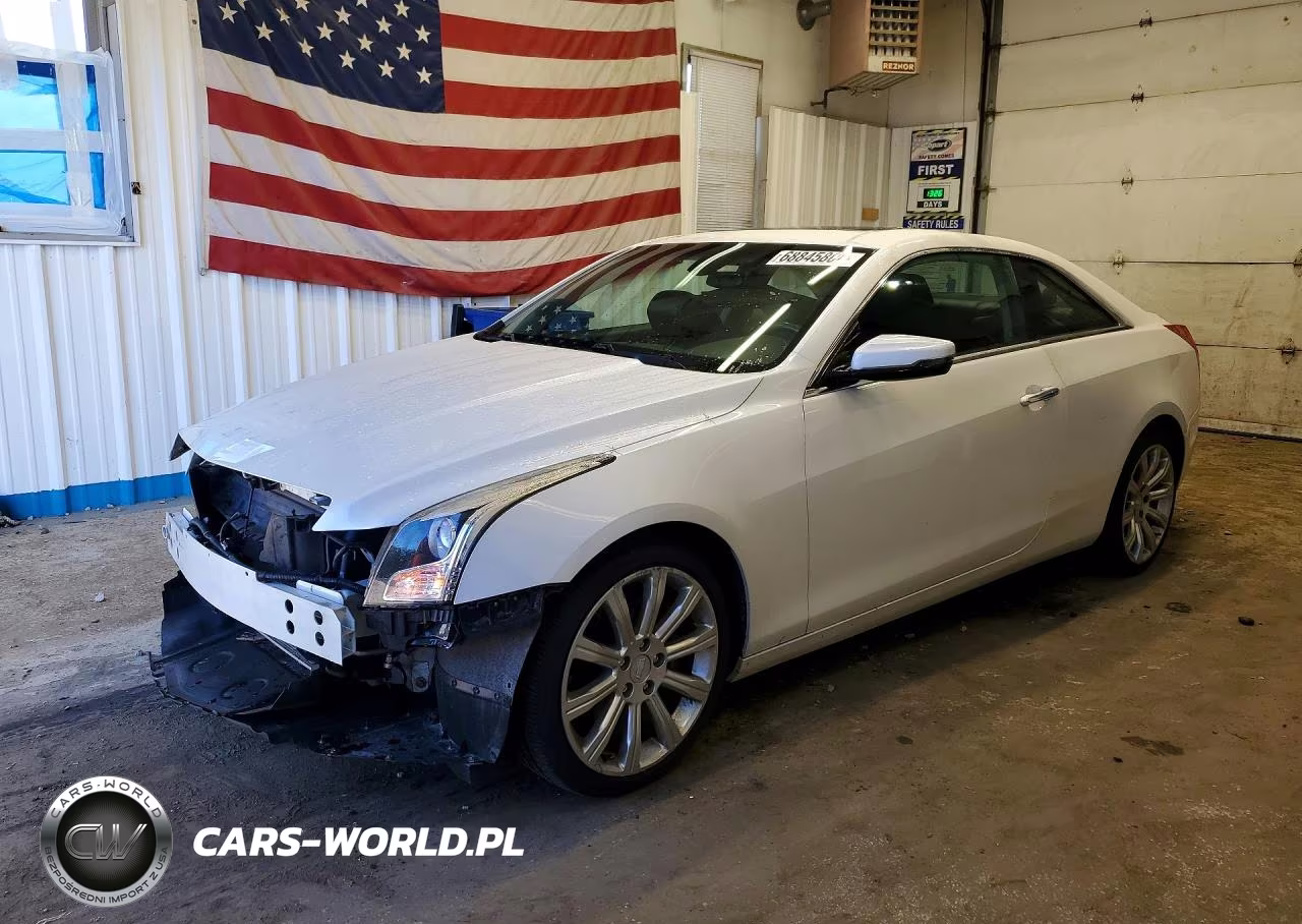 2017 Cadillac Ats VIN:1G6AG1RX9H0160866 - 1