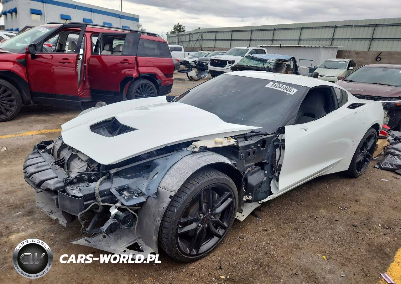 2019 Chevrolet Corvette Stingray 1Lt VIN:1G1YB2D70K5100761 - 1