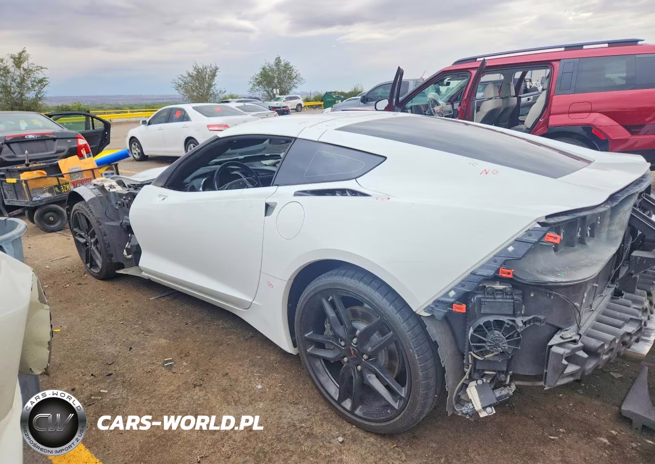 2019 Chevrolet Corvette Stingray 1Lt VIN:1G1YB2D70K5100761 - 2