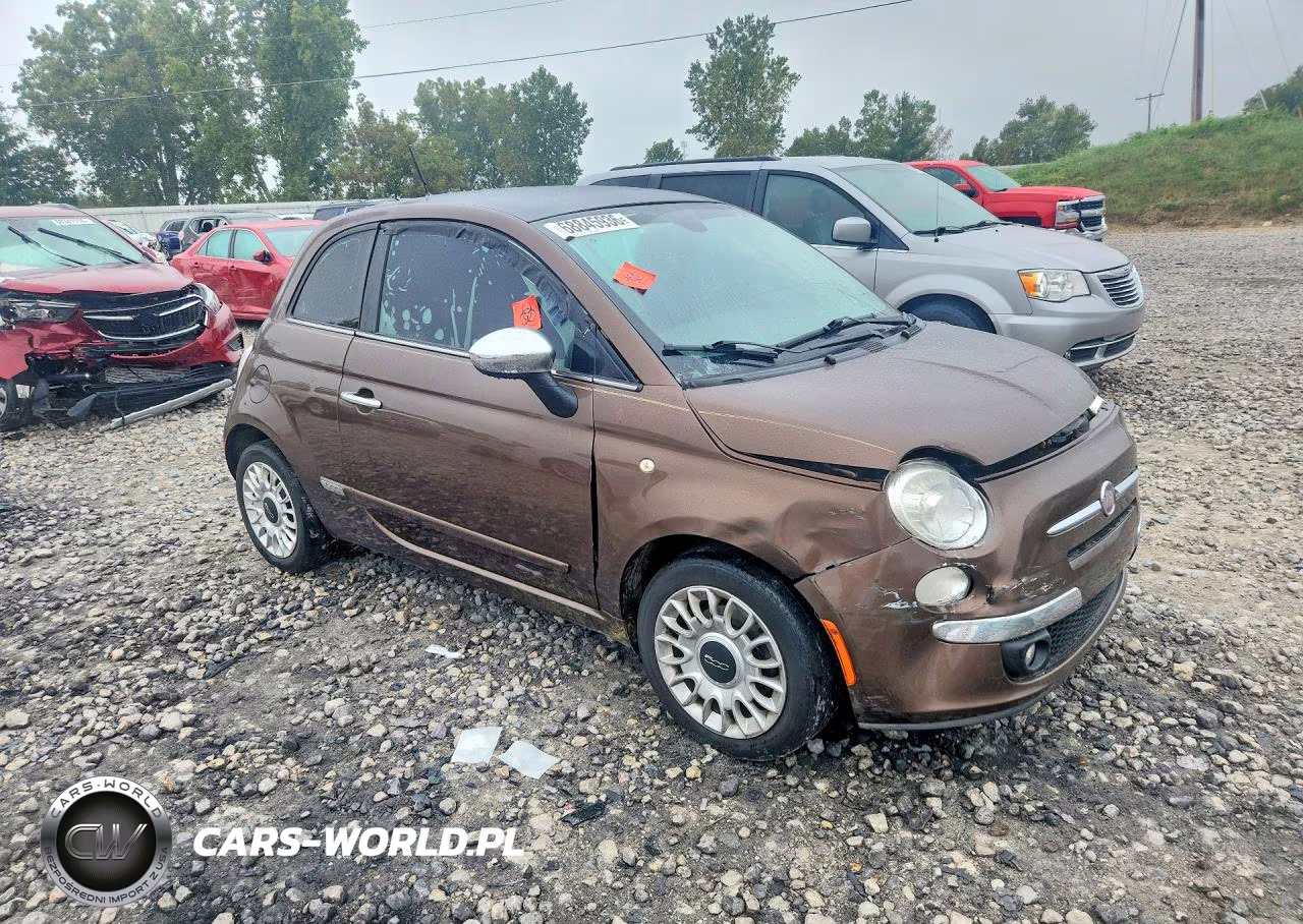 2012 Fiat 500 Lounge VIN:3C3CFFCR5CT118405 - 4