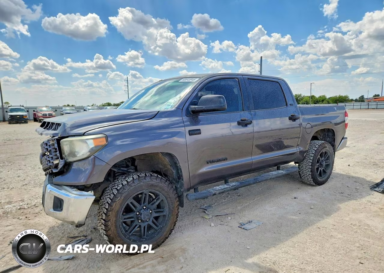 2018 Toyota Tundra Crewmax Sr5 VIN:5TFDW5F15JX710615 - 1